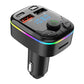 Chargeur voiture pour telephone 5.0 MP3 -Bluetooth - USB