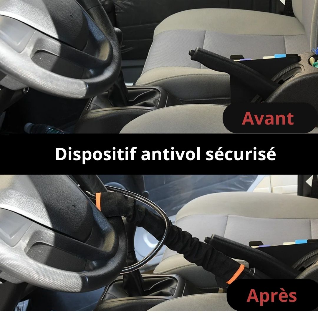 Antivol voiture volant - bouche a l'oreille