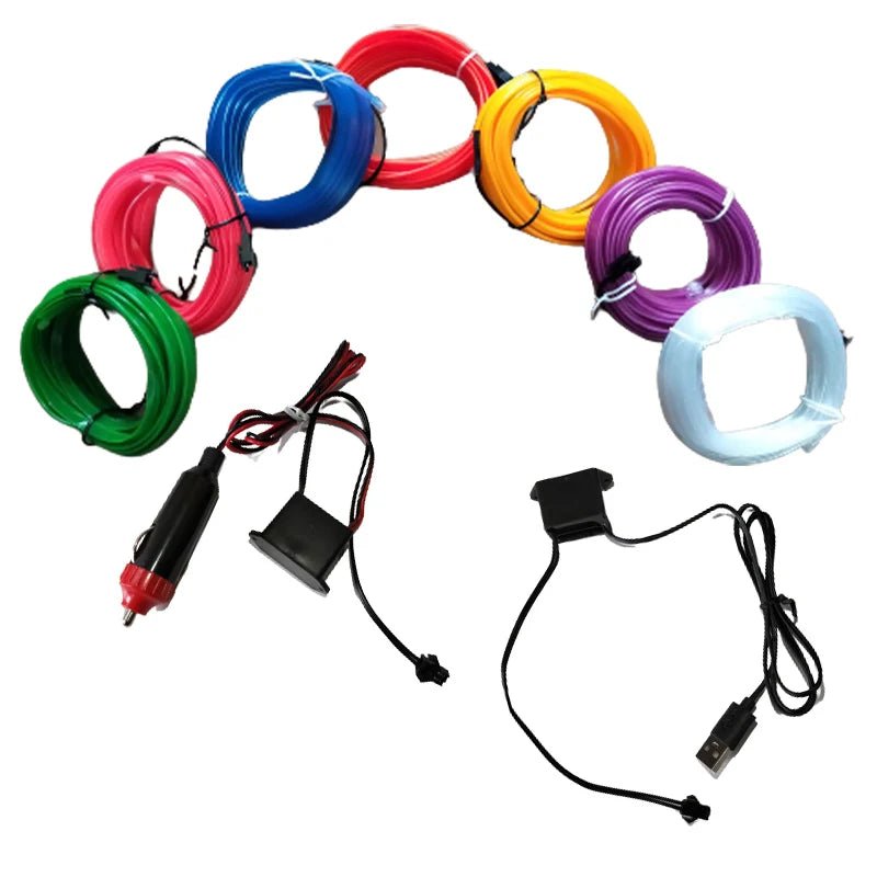 bande LED voiture - USB 2M - 3M - 5M - bouche a l'oreille