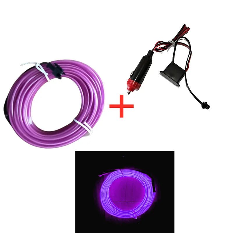 bande LED voiture - USB 2M - 3M - 5M - bouche a l'oreille