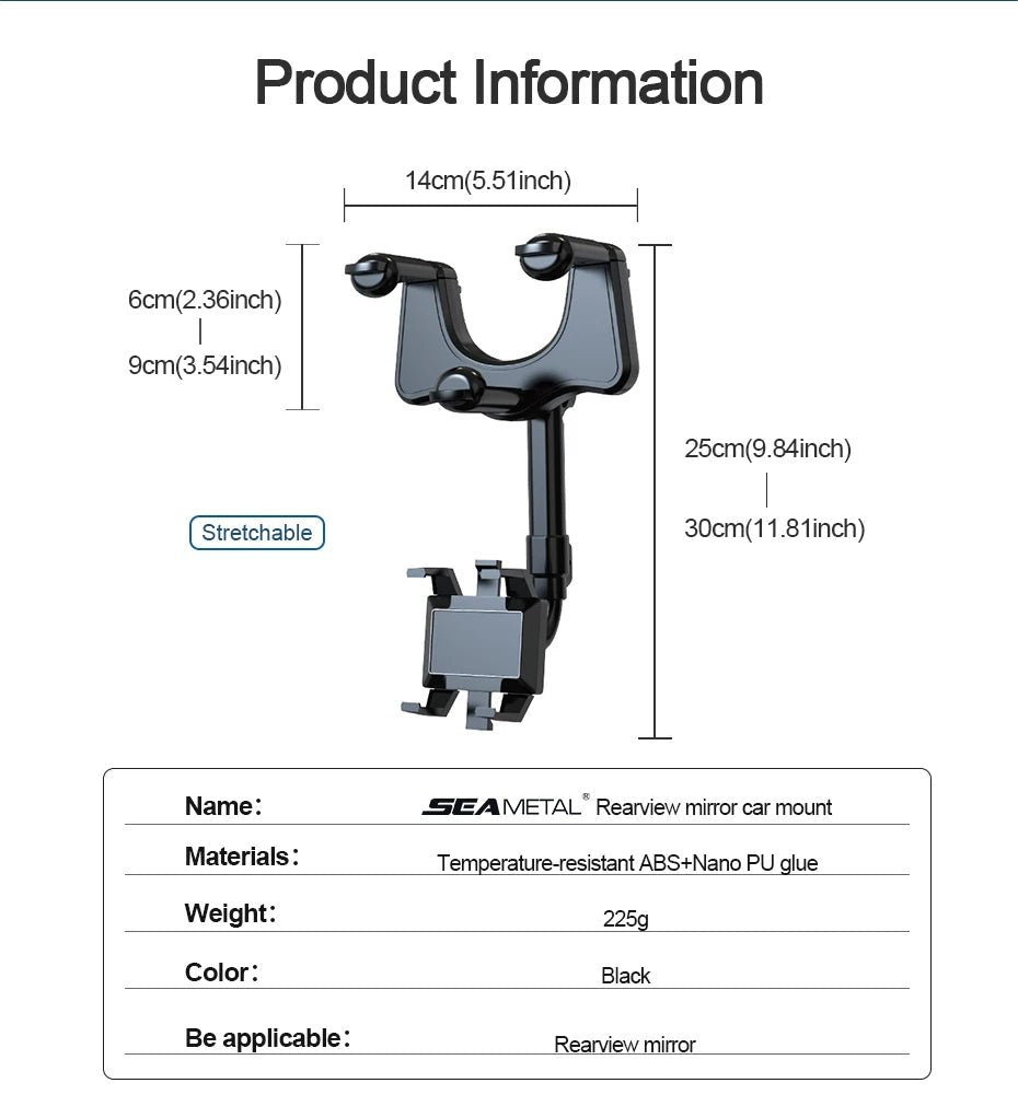 Support de téléphone de voiture - bouche a l'oreille